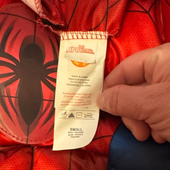 Spiderman Red and Blue Hero Suit (just suit) including 2 brand new Spider-Man SL - Picture 2 of 7